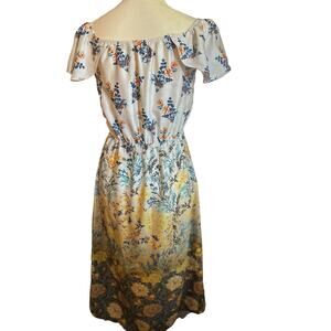 Anthropologie Everly Women's Off the Shoulder Floral Dress, Size Small